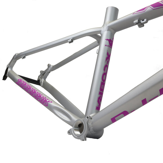 X-Cobra Dirt Jump Bike Rahmen DJ King Silber